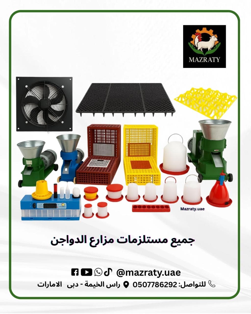كيف تختار مورّد معدات مزارع الدواجن في الإمارات؟ دليل شراء عملي